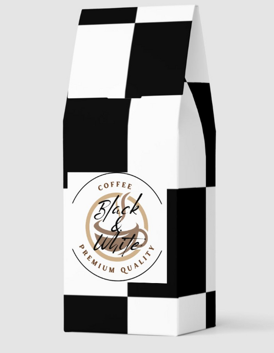 Black & White Cascades Coffee Blend – Medium-Dark Roast | Rich & Smooth Gourmet Coffee
