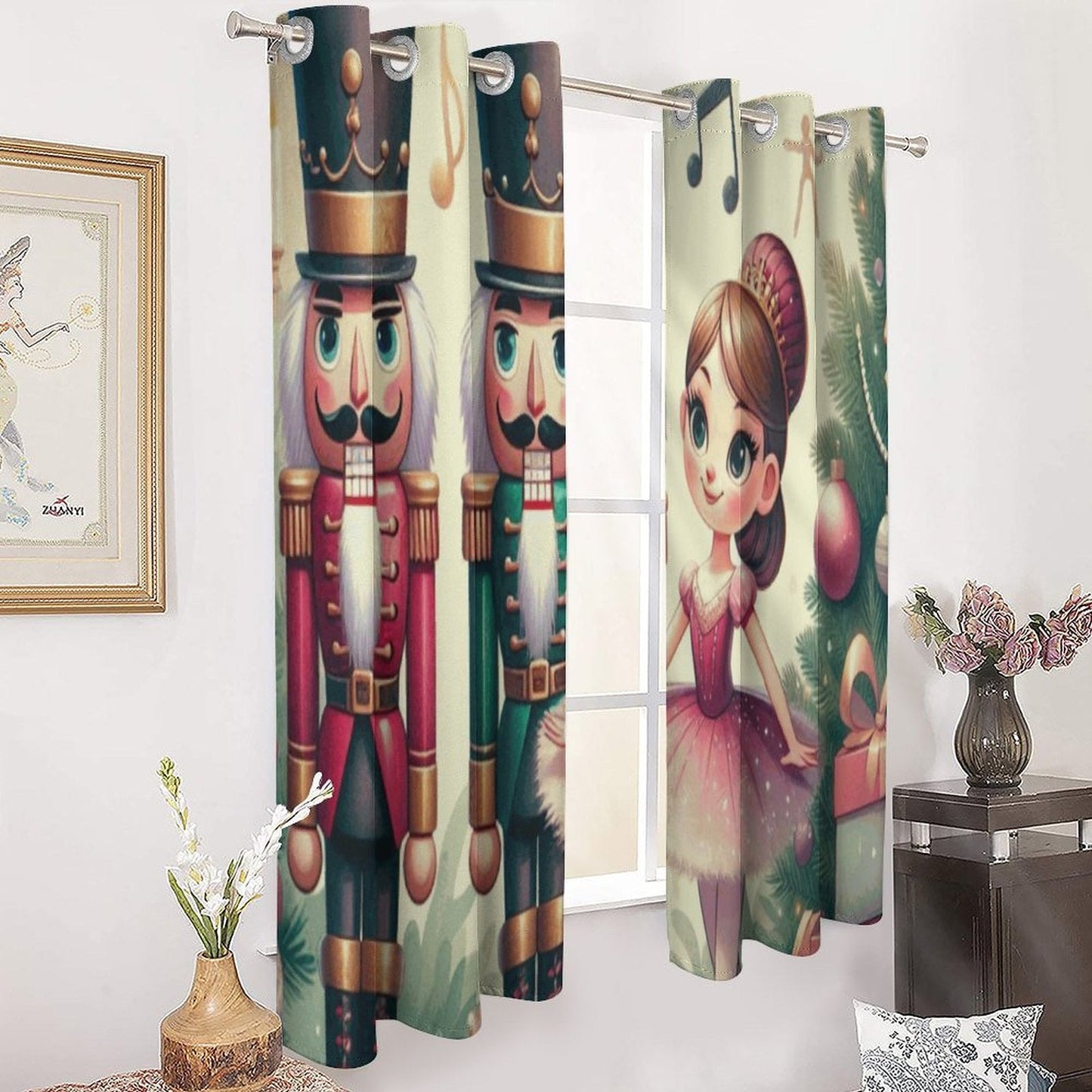 Grommet Curtain-52"x72"/ 132x183cm