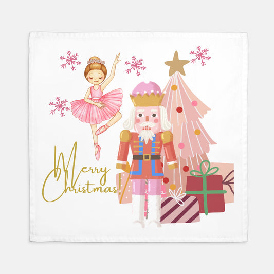 Napkin  (2PK) Nutcrackers Merry Christmas