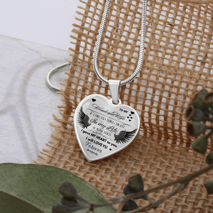 To My Wife Jewelry Gift – Romantic Necklace for Birthday, Anniversary, or Everyday Love