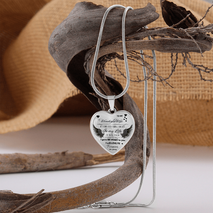 To My Wife Jewelry Gift – Romantic Necklace for Birthday, Anniversary, or Everyday Love