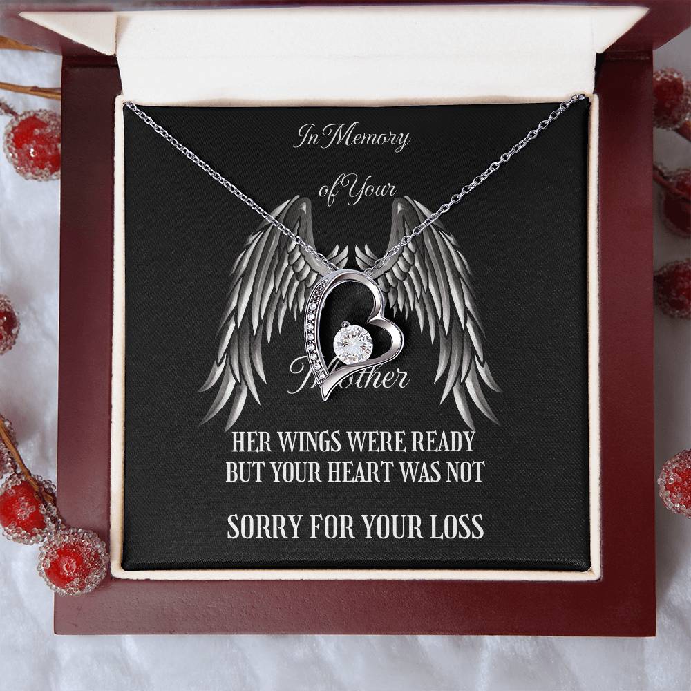 Forever Love Necklace In Memory of your Mother