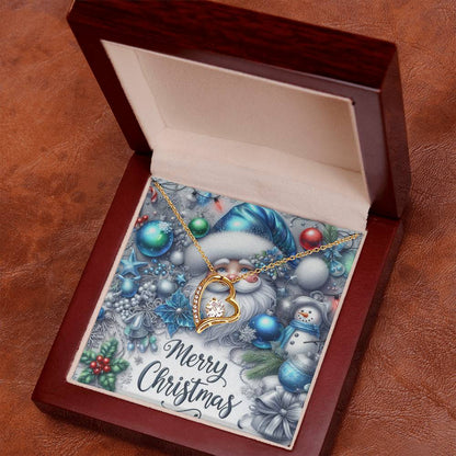 Forever Love Necklace – Merry Christmas Jewelry Gift | Holiday Necklace for Women