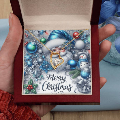 Forever Love Necklace – Merry Christmas Jewelry Gift | Holiday Necklace for Women