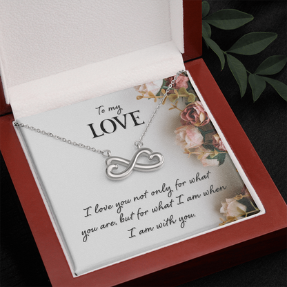 Endless Love Necklace To my Love