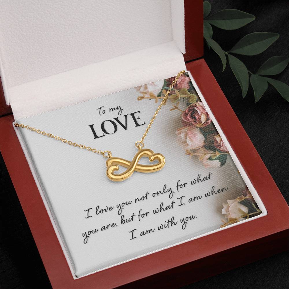 Endless Love Necklace To my Love