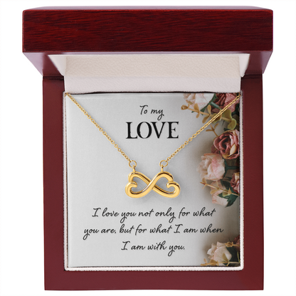 Endless Love Necklace To my Love