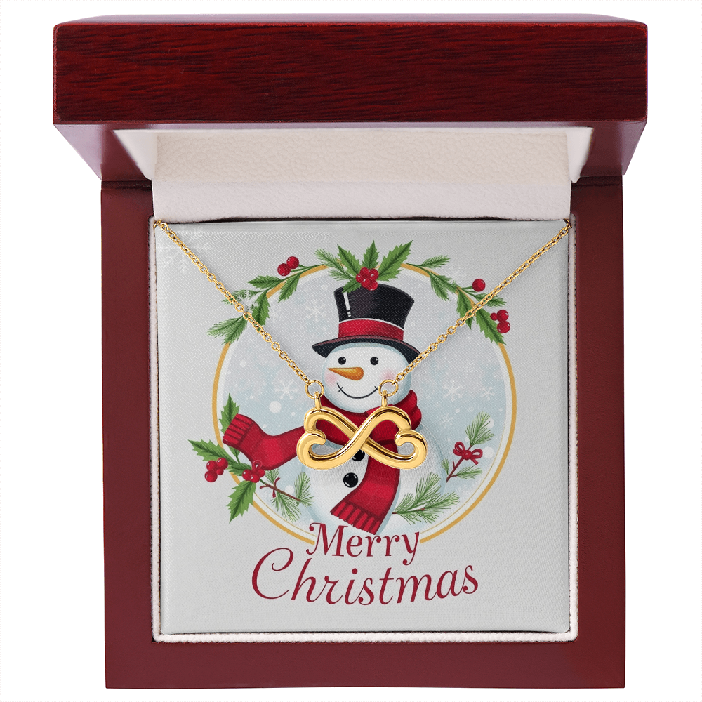 Endless Love Necklace Merry Christmas