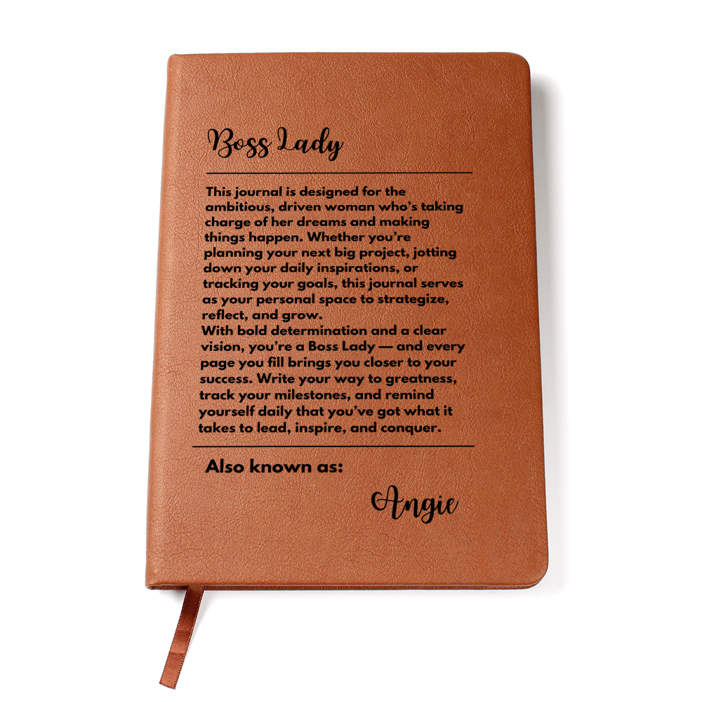 Graphic Journal Boss Lady