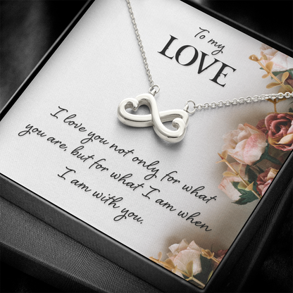 Endless Love Necklace To my Love