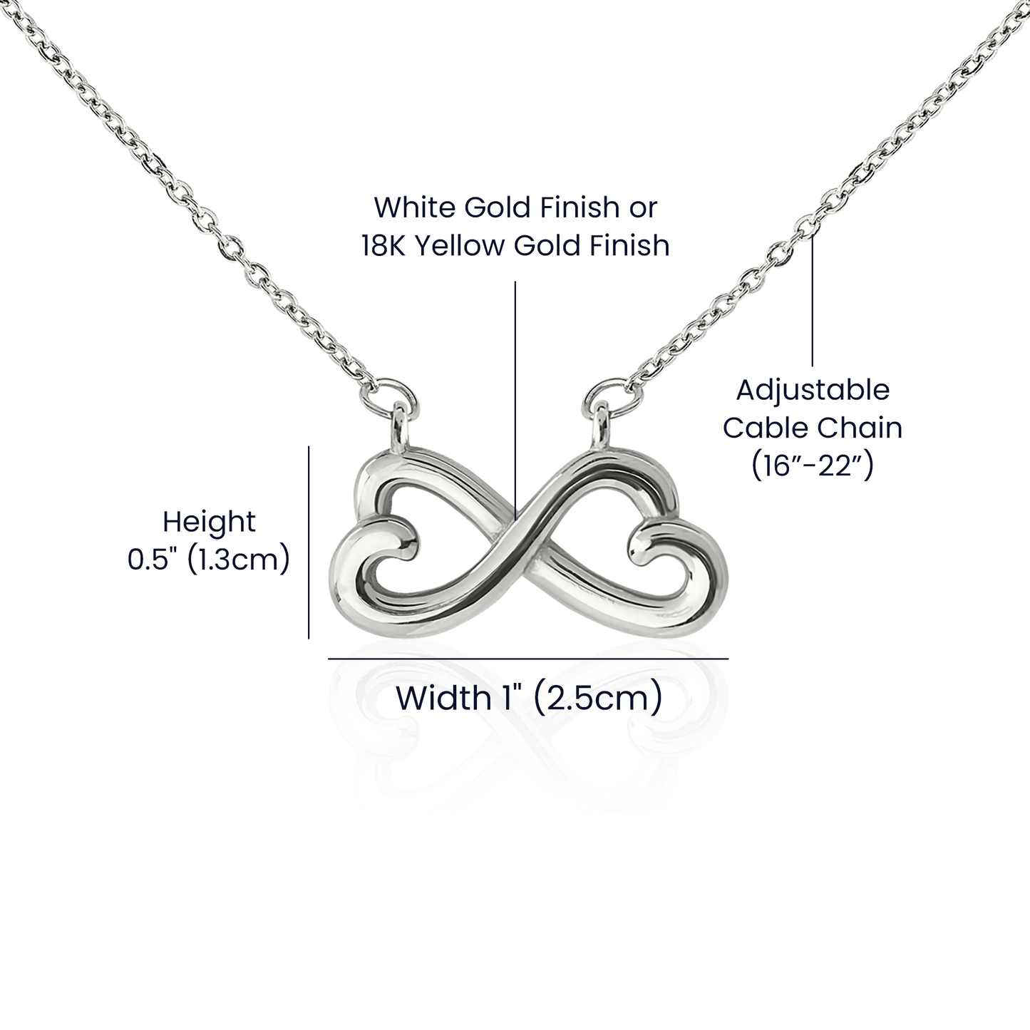 Endless Love Necklace Merry Christmas
