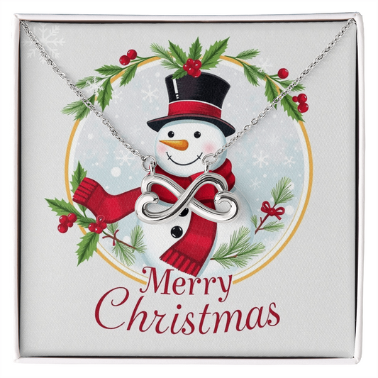 Endless Love Necklace Merry Christmas
