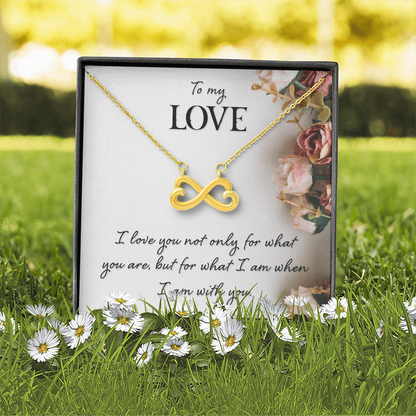 Endless Love Necklace To my Love