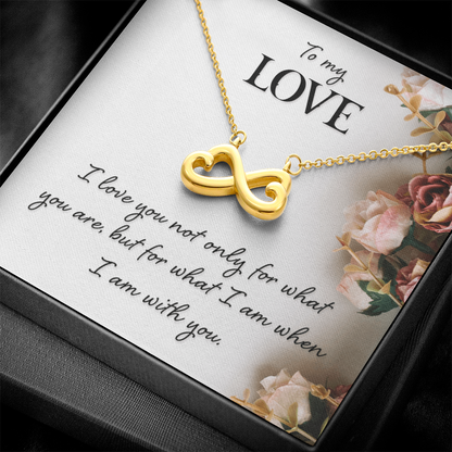 Endless Love Necklace To my Love