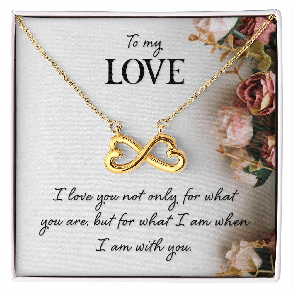Endless Love Necklace To my Love
