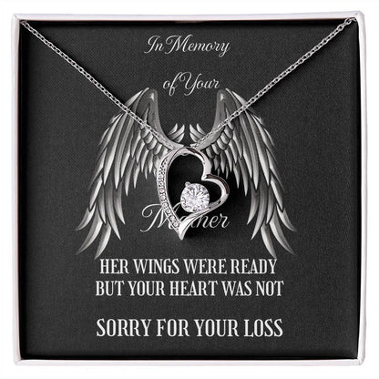 Forever Love Necklace In Memory of your Mother