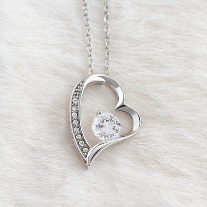 To my Daughter Forever Love Necklace