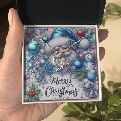 Forever Love Necklace – Merry Christmas Jewelry Gift | Holiday Necklace for Women