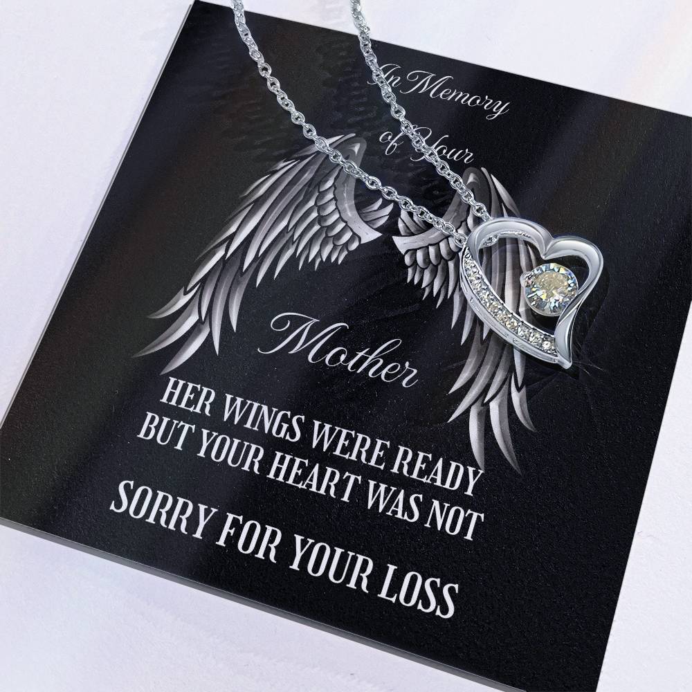 Forever Love Necklace In Memory of your Mother