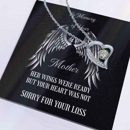 Forever Love Necklace In Memory of your Mother