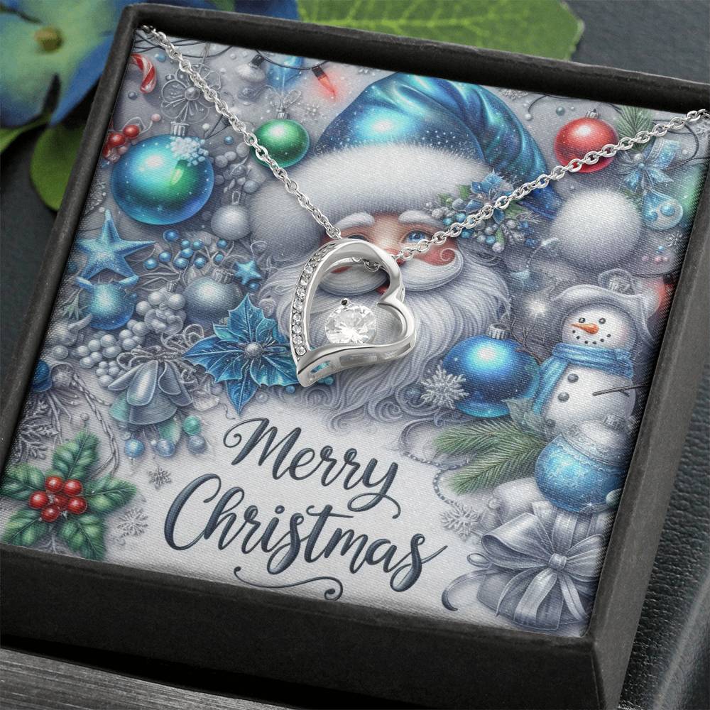 Forever Love Necklace – Merry Christmas Jewelry Gift | Holiday Necklace for Women