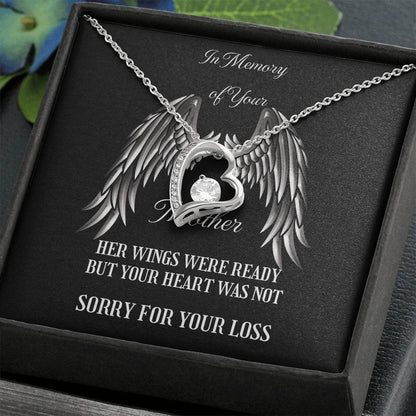 Forever Love Necklace In Memory of your Mother