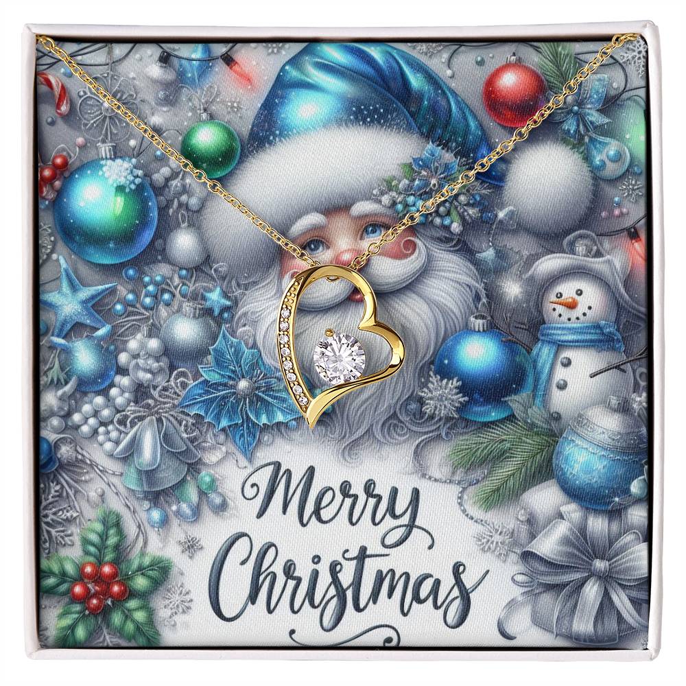 Forever Love Necklace – Merry Christmas Jewelry Gift | Holiday Necklace for Women