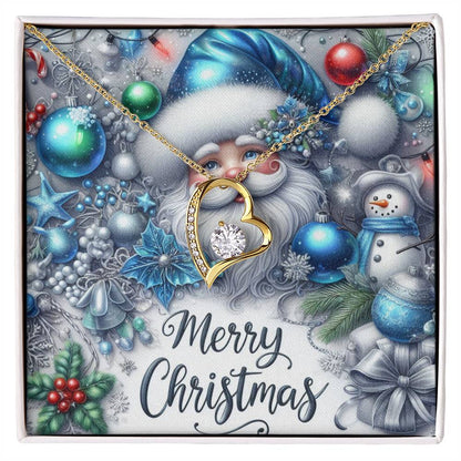 Forever Love Necklace – Merry Christmas Jewelry Gift | Holiday Necklace for Women