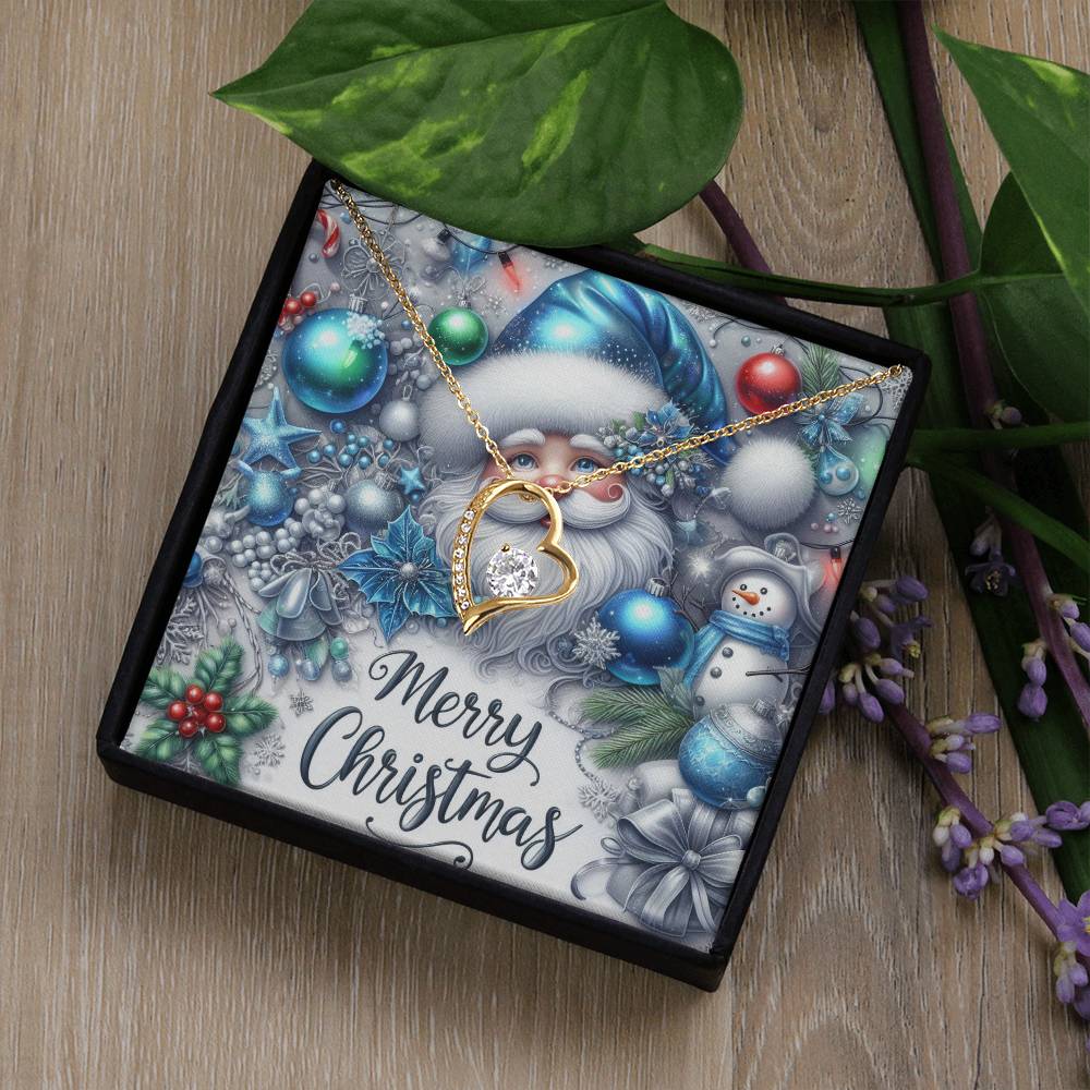 Forever Love Necklace – Merry Christmas Jewelry Gift | Holiday Necklace for Women