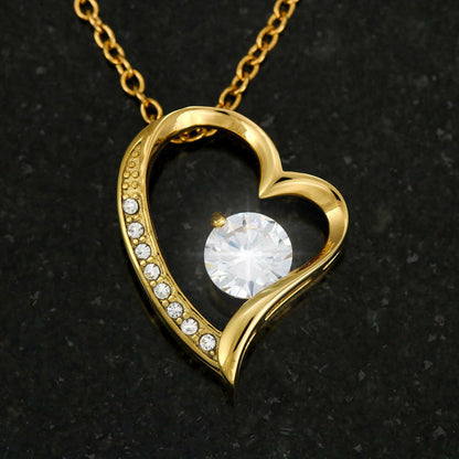 Forever Love Necklace To my future Wife, Jewellry Luxeus Srore.