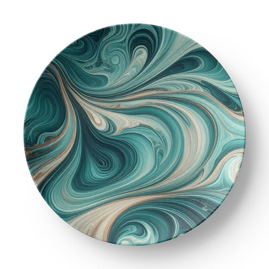 Dinner Plate turqouise 10” Plate