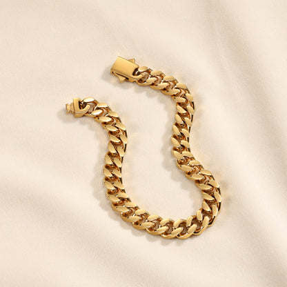 Cuban Link Stainless Steel Bracelet