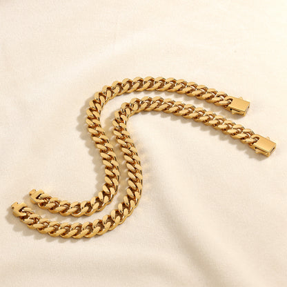 Cuban Link Stainless Steel Bracelet