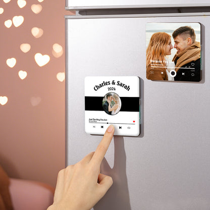 Personalized Decorative Refrigerator Magnets – Custom Name or Message – Cute Fridge Decor Gift