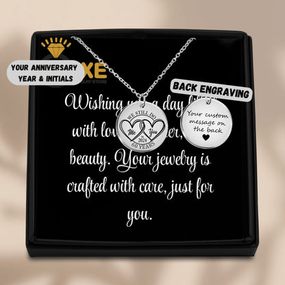 60th Years Anniversary Coin Necklace