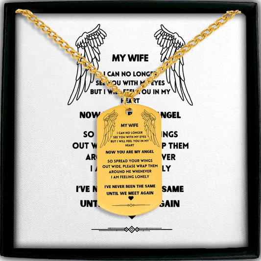 Cuban Tag Necklace