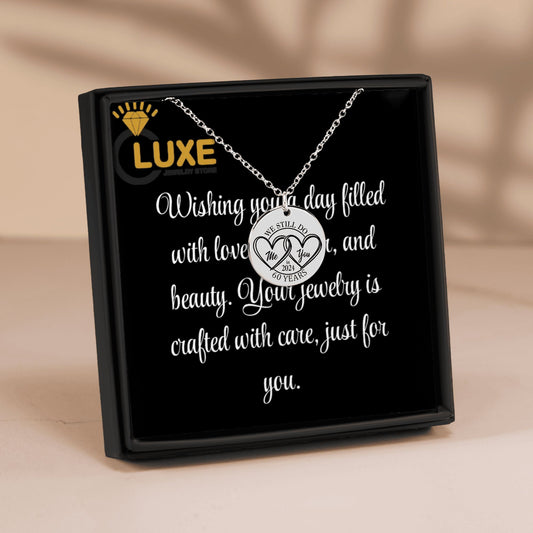 60th Years Anniversary Coin Necklace