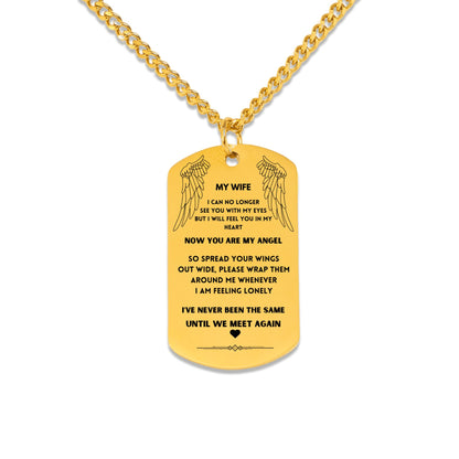 Cuban Tag Necklace