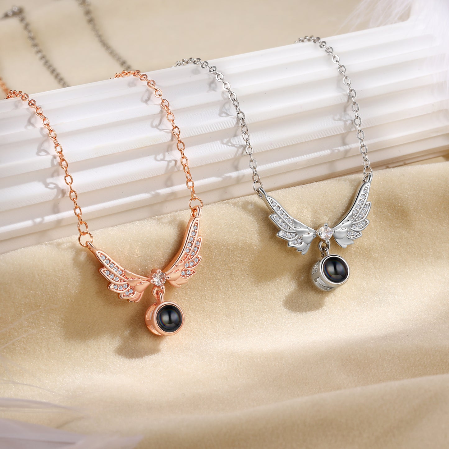 Custom Photo Projection Necklace