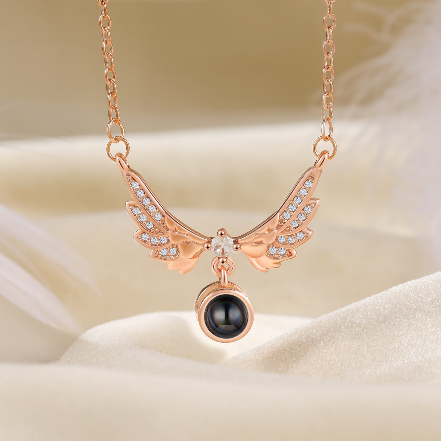 Custom Photo Projection Necklace