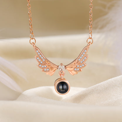 Custom Photo Projection Necklace