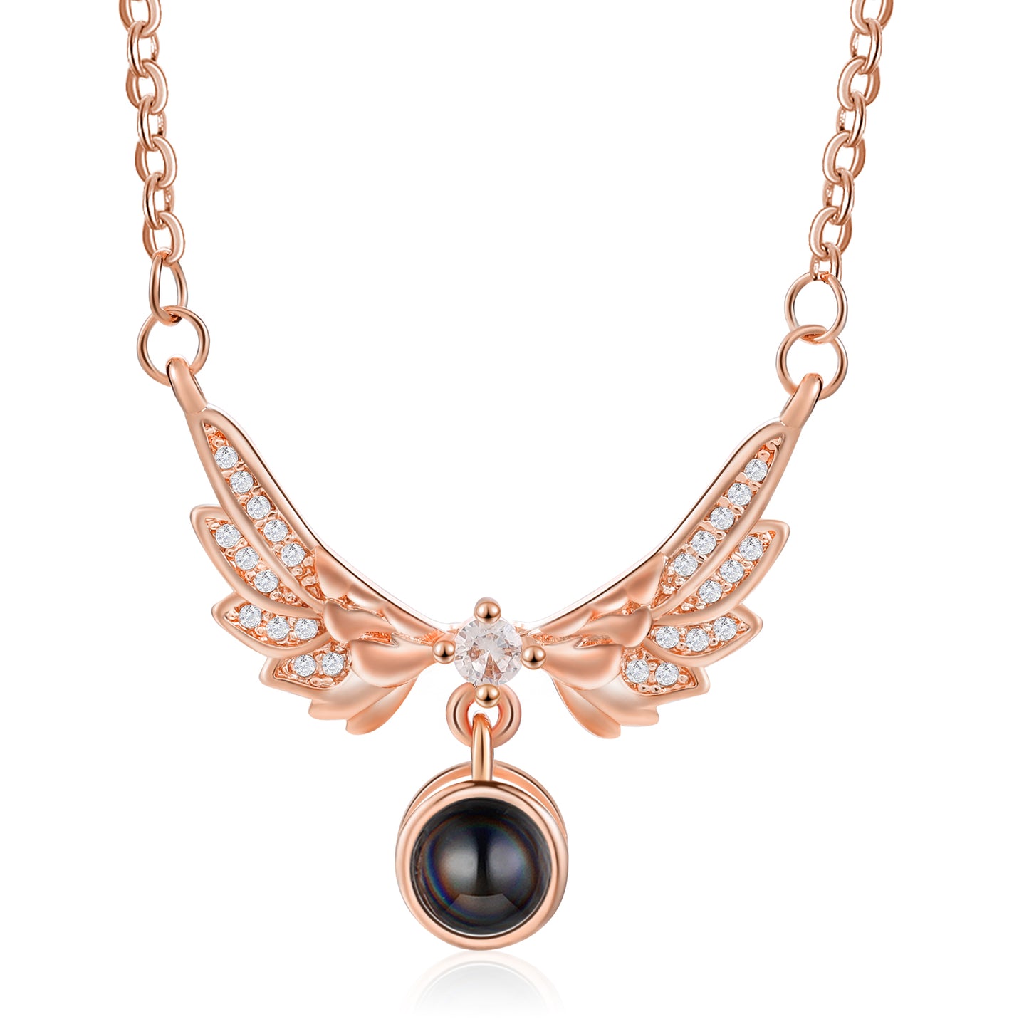 Custom Photo Projection Necklace