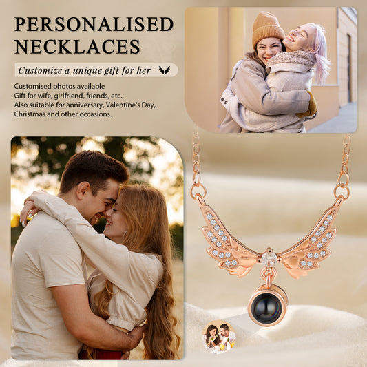 Custom Photo Projection Necklace