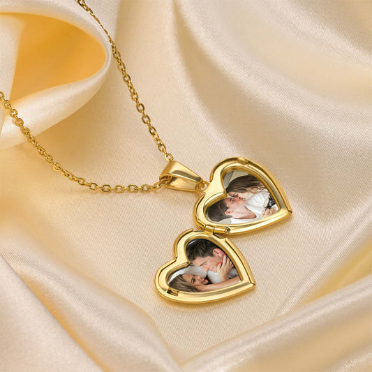 Custom Photo Engraved Necklace