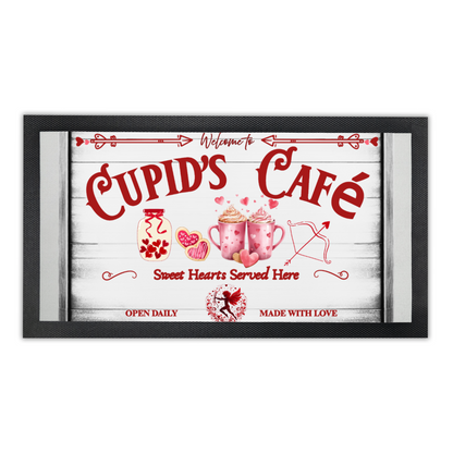 Bar Runner Cupid's Cafe Valentine's Day