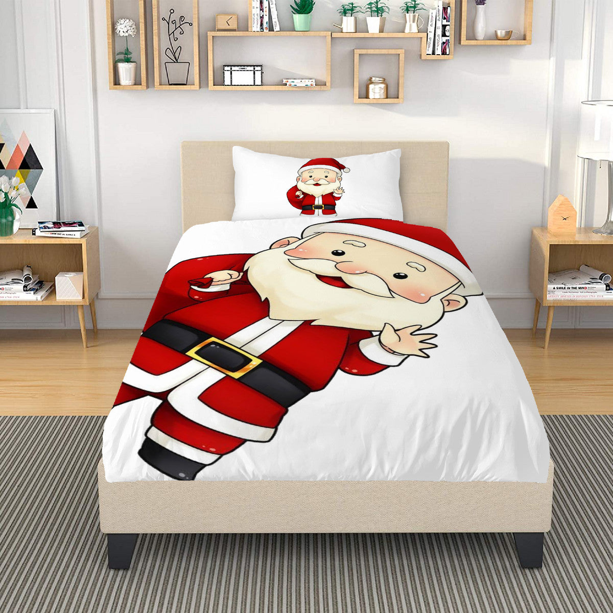 Christmas Bedding Santa Claus