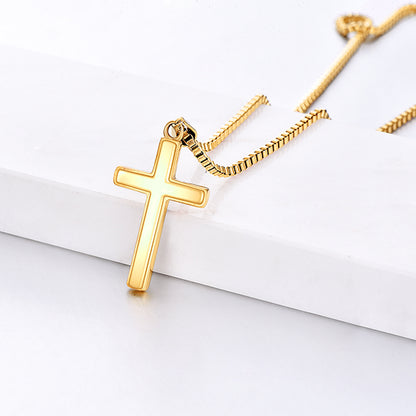 To My Husband – Gold Polished Stainless Steel Necklace | Sentimental Gift for Him