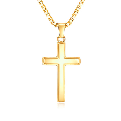 To My Husband – Gold Polished Stainless Steel Necklace | Sentimental Gift for Him